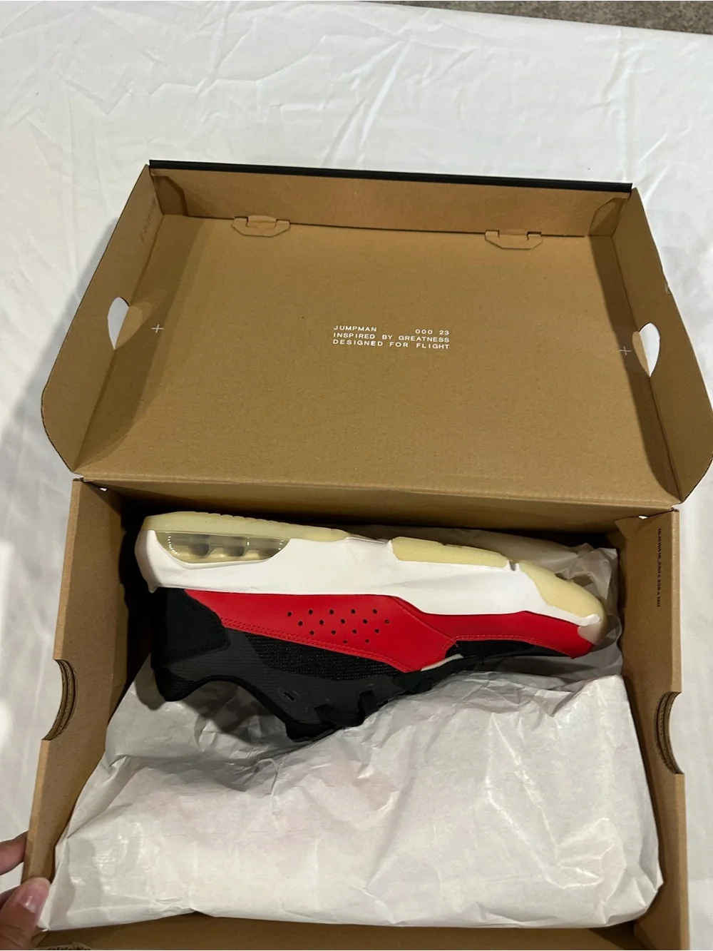 Air Jordan Air 200E “Black Chile Red”
